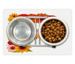 Arrangement with Sign Pet Mat