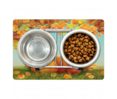 Fall Season Yield Leaf Pet Mat