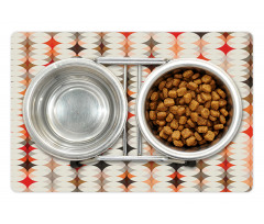 Vintage Oval Pattern Pet Mat