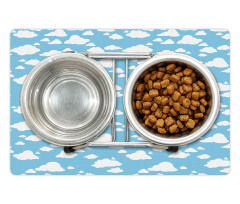 Clear Summer Sky Pattern Pet Mat