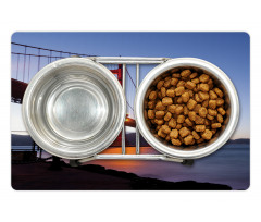 San Francisco Bridge Pet Mat