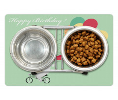 Happy Birthday Party Pet Mat