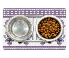 Middle Eastern Motifs Pet Mat