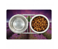 Lavender Fields and Tree Pet Mat