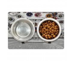 Several Wall Watches Photo Pet Mat