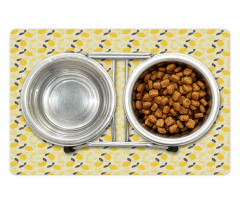 Lemons and Blossoms Pet Mat