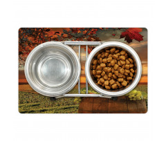 Tuscany Land Rural Field View Pet Mat