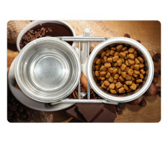 Cup of Hot Chocolate Nuts Pet Mat