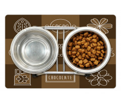 Cocoa Chocolate Pet Mat