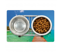 Maldives Island Jetty Pet Mat