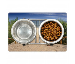 Sandy Peaceful Shore Pet Mat