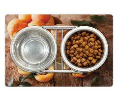 Fresh Apricots and Oil Jar Pet Mat