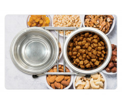 Savory Nuts and Dried Fruit Pet Mat