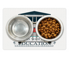 Education Inspirational Pet Mat