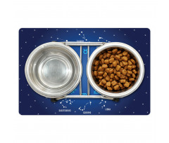 Horoscope Night Star Pet Mat