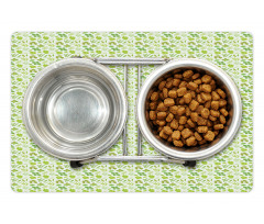 Leaves Rosemary Oregano Dill Pet Mat