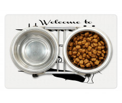 Welcome to Hawaii Words Pet Mat