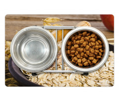 Organic Porridge Oats Bowl Pet Mat