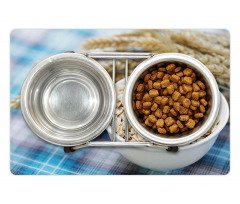 Bowl Full of Oats Photo Pet Mat