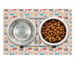 Bakery and Kitchen Items Pet Mat