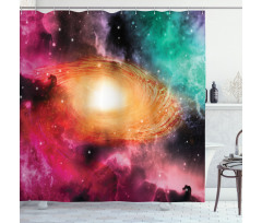 Galaxy Stardust Cosmos Shower Curtain