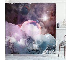 Scenery Art Shower Curtain
