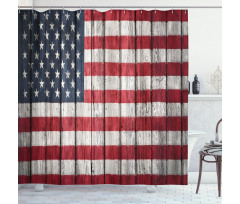 Fourth of July Independence Shower Curtain