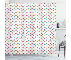 Abstract Colorful Pets Shower Curtain