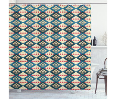 Braided Mosaic Art Shower Curtain