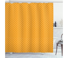 Oriental Motif Shower Curtain