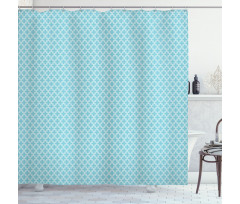 Quatrefoil Lattice Art Shower Curtain