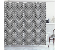 Modernistic Creative Motif Shower Curtain