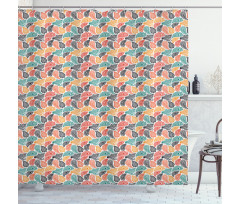 Flourish Ornate Art Shower Curtain