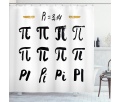 Same in Different Styles Shower Curtain