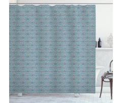 Romanian Rounded Square's Shower Curtain