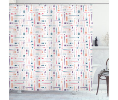 Painting Equipment Shower Curtain