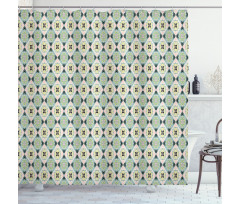 Soft Tones Classical Ornament Shower Curtain