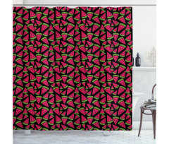 Creative Fruit Slices Shower Curtain