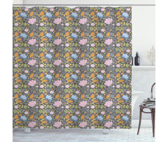 Creative Nature Blooming Shower Curtain