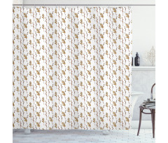 Spring Pussy-willow Shower Curtain