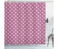 Rose Bouquets Corsage Shower Curtain