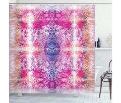 South Ombre Motif Shower Curtain