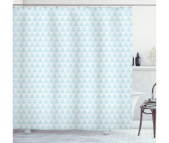 Triangles from Polka Dots Shower Curtain