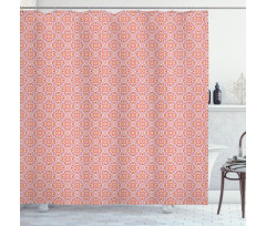 Vibrant Colors Intricate Shower Curtain