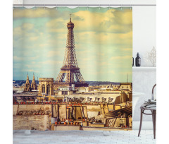 Paris Cityscape Shower Curtain