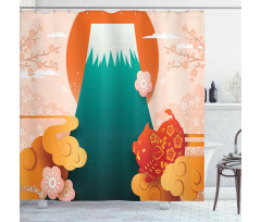 Folkloric Items Doodle Shower Curtain