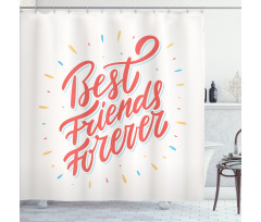 Colorful Buddies Art Shower Curtain