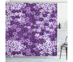 Spring Romantic Meadow Shower Curtain