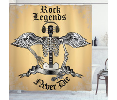 Legends Never Die Shower Curtain