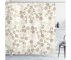 Flowers Bouquet Blooms Shower Curtain